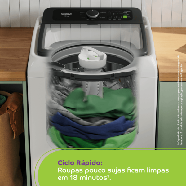 Máquina de Lavar Consul 13 kg Branca com Modo Eco - CWN13AB - Image 10