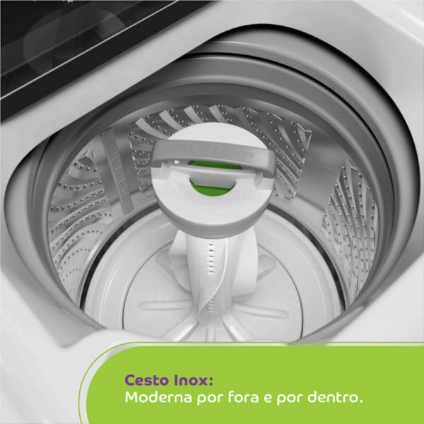 Máquina de Lavar Consul 13 kg Branca com Modo Eco - CWN13AB - Image 9