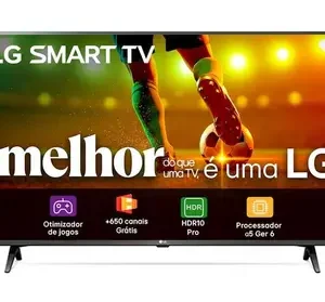 Smart TV LG 43LR6700PSA Full HD LED Wi-Fi Bluetooth HDR com webOS e ThinQ AI
