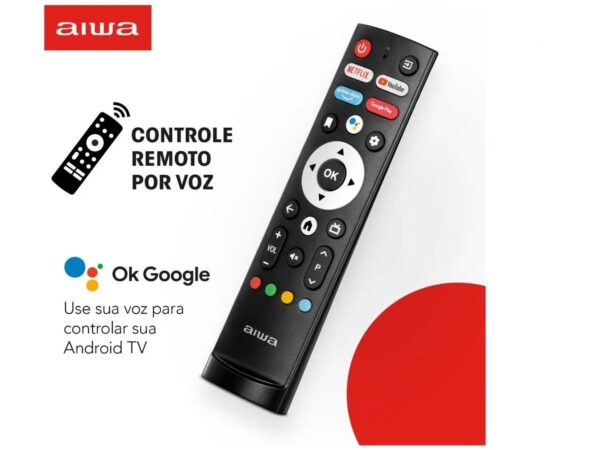 Smart TV 43” Full HD D-LED AIWA IPS Wi-Fi - Bluetooth Google Assistente 2 HDMI 2 USB - Image 4