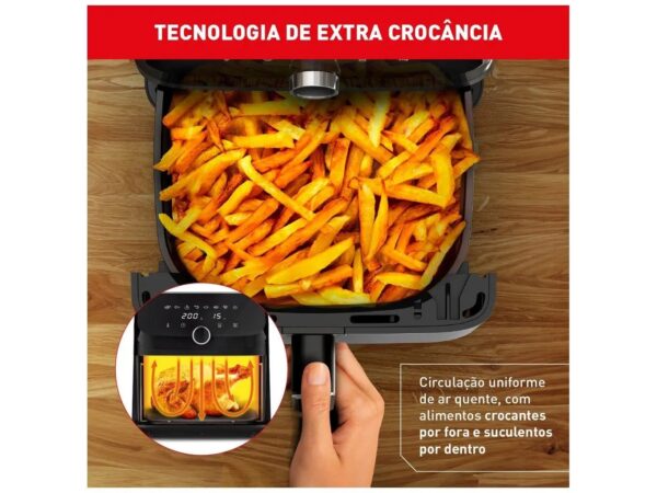Air Fryer Arno Expert Maxxi AFD7 com Timer Inox 7,5L - Image 2