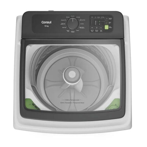 Lavadora Máquina de Lavar Consul 15 kg Branca com Modo Eco - CWN15AB - Image 10