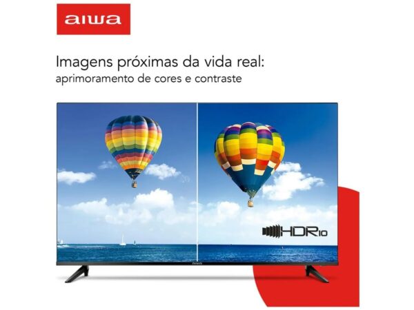 Smart TV 43” Full HD D-LED AIWA IPS Wi-Fi - Bluetooth Google Assistente 2 HDMI 2 USB - Image 8