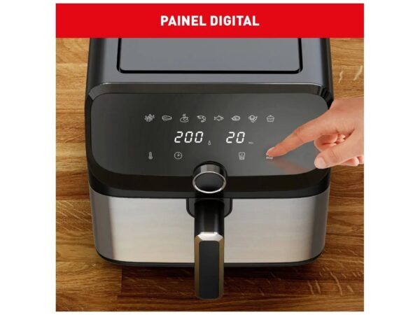 Air Fryer Arno Expert Maxxi AFD7 com Timer Inox 7,5L - Image 6