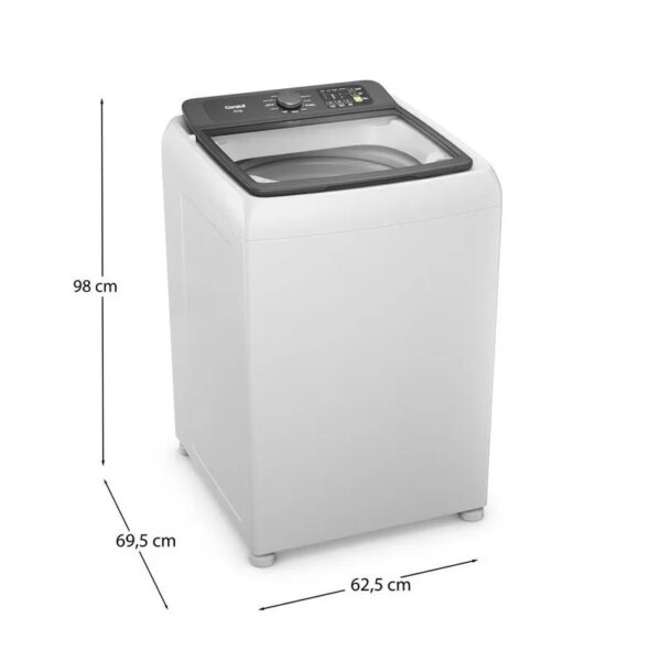 Lavadora Máquina de Lavar Consul 15 kg Branca com Modo Eco - CWN15AB - Image 9