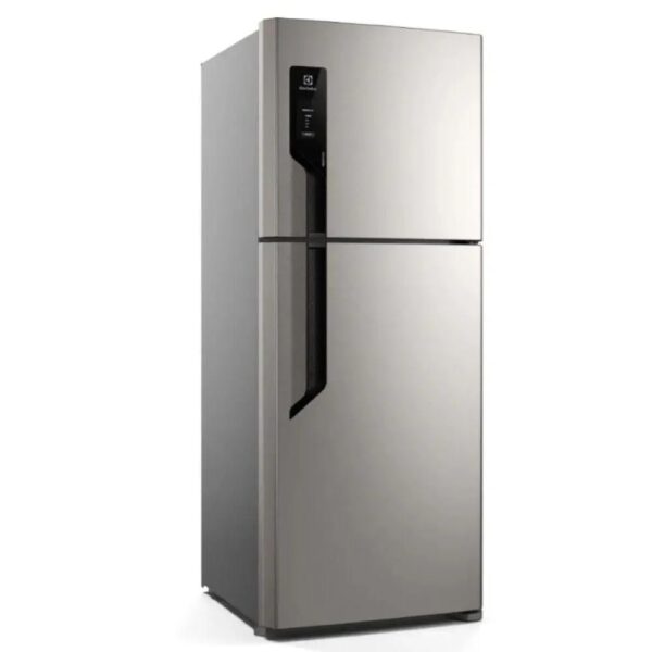 Refrigerador / Geladeira Electrolux TF70S 431L 2 Portas Frost Free Auto Sense Duplex Inox