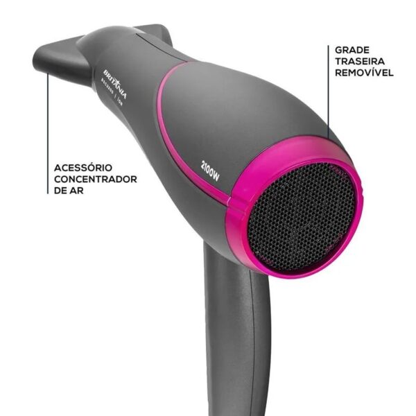 Secador de Cabelos Britânia Bivolt 2100W BSC2200 - Image 5