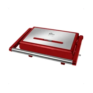Grill Panini Inox 127V 1200W Vermelho Kian