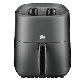 Fritadeira Air Fryer Kian AF105 3,5L 1200W Cesto Removível Antiaderente Preta 110V