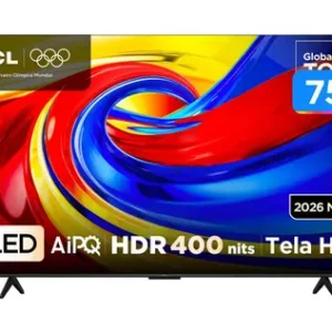 Smart TV 75" TCL 4K UHD QLED 75P7L Google TV