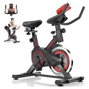 Bicicleta Spinning Dinony Magnética Estrutura de Aço Preto 120kg
