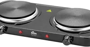 Kian Fogão Elétrico Chapa Dupla 127V Preto FG101