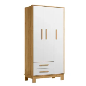 Guarda Roupa Q Encanto 3 Portas e 2 Gavetas Slim Mdp/mdf Qmovi