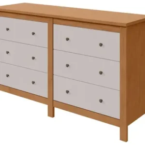 Comoda Horizontal Maggiore 6 Gavetas - Lp - Móveis Lopas
