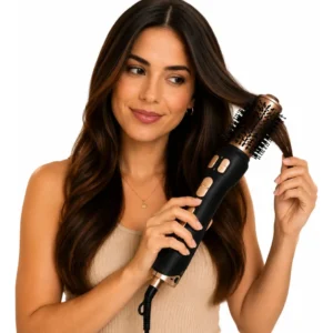 Escova Rotativa Bivolt Britânia Ber21pd Escova Modeladora