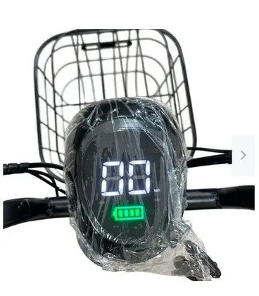 Bicicleta Elétrica YOO Y200 350WH - Preto/Azul - Imagem 4