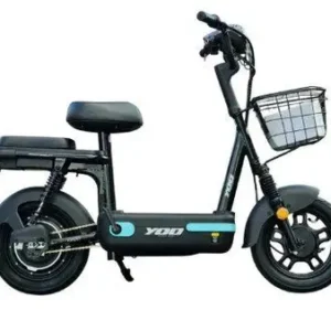 Bicicleta Elétrica YOO Y200 350WH - Preto/Azul