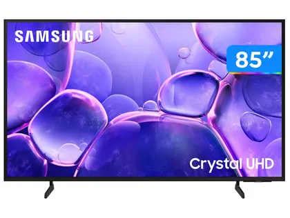 Smart TV Samsung LED 85 4K Wi-Fi Tizen Crystal UHD UN85U8600FGXZD