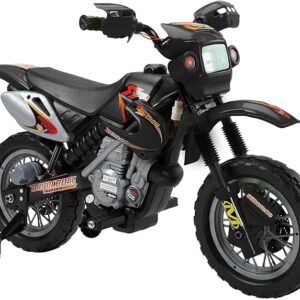 Bel - Moto Cross Trail Elétrica 6V Preta
