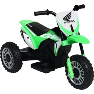 Moto Elétrica Infantil 3 Rodas CRF 450R Honda 6V Verde Bel